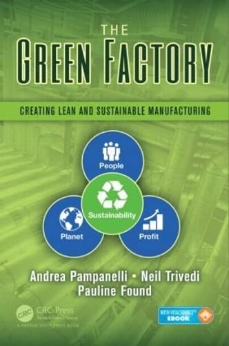 The Green Factory: Creating Lean and Sustainable Manufacturing von Taylor & Francis Inc
