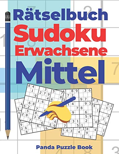 Rätselbuch Sudoku Erwachsene Mittel: Logikspiele Für Erwachsene