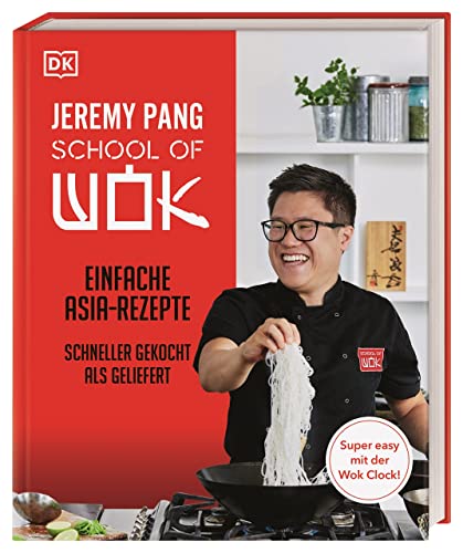 School of Wok: Einfache Asia-Rezepte - schneller gekocht als geliefert. 80 geniale Wok-Rezepte, die mit der Wok-Clock-Technik garantiert gelingen School of Wok: Einfache Asia-Rezepte - schneller gekocht als geliefert. 80 geniale Wok-Rezepte, die mit der Wok-Clock-Technik garantiert gelingen