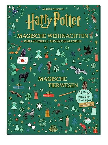Aus den Filmen zu Harry Potter: Magische Weihnachten - Der offizielle Adventskalender - Magische Tierwesen: 24 Tage voller Überraschungen + 1 Extra-Überraschung! von Panini
