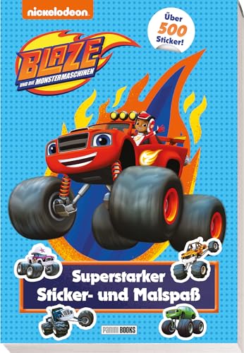 Blaze und die Monstermaschinen: Superstarker Sticker- und Malspaß: Sticker- und Malblock von Panini Verlags GmbH