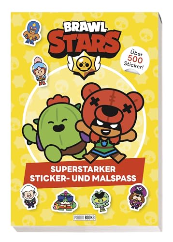 Brawl Stars: Superstarker Sticker- und Malspaß: Sticker- und Malblock Brawl Stars: Superstarker Sticker- und Malspaß: Sticker- und Malblock