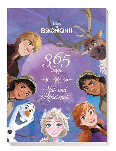 Disney Die Eiskönigin 2: 365 Tage Mal- und Rätselspaß: Block mit Perforation Disney Die Eiskönigin 2: 365 Tage Mal- und Rätselspaß: Block mit Perforation