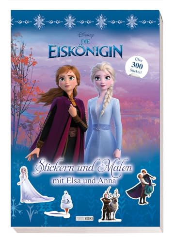 Disney Die Eiskönigin: Stickern und Malen mit Elsa und Anna: über 300 Sticker! von Panini