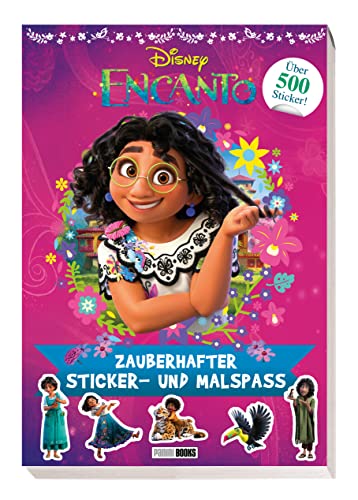 Disney Encanto: Zauberhafter Sticker- und Malspaß: Sticker- und Malblock