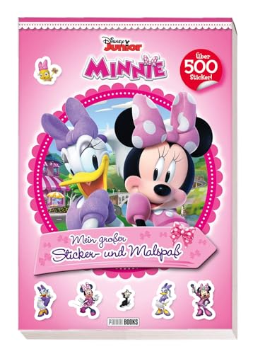 Disney Minnie: Mein großer Sticker- und Malspaß: über 500 Sticker: über 500 Sticker auf 30 Seiten, sowie 30 Seiten mit Ausmalbildern (schwarz-weiß) Disney Minnie: Mein großer Sticker- und Malspaß: über 500 Sticker: über 500 Sticker auf 30 Seiten, sowie 30 Seiten mit Ausmalbildern (schwarz-weiß)