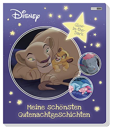 Disney Mix: Meine schönsten Gutenachtgeschichten: Pappbilderbuch mit Glow-in-the-Dark-Effekten auf jeder Seite von Panini Verlags GmbH