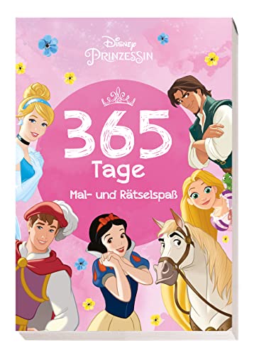 Disney Prinzessin: 365 Tage Mal- und Rätselspaß: Block mit Perforation Disney Prinzessin: 365 Tage Mal- und Rätselspaß: Block mit Perforation