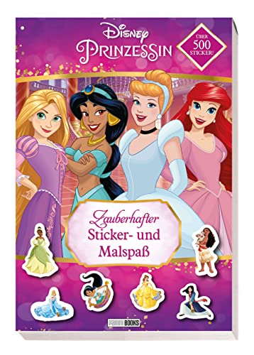 Disney Prinzessin: Zauberhafter Sticker- und Malspaß: über 500 Sticker!