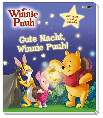 Disney Winnie Puuh: Gute Nacht, Winnie Puuh!: Pappbilderbuch mit Glow-in-the-Dark-Effekten auf jeder Seite