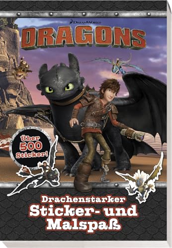 Dragons: Drachenstarker Sticker- und Malspaß: Sticker- und Malblock von Panini Verlags GmbH