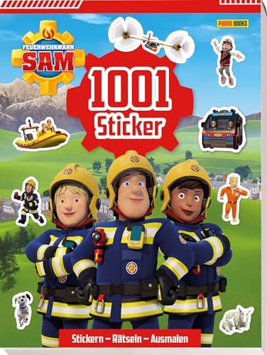 Feuerwehrmann Sam: 1001 Sticker: Stickern – Rätseln – Ausmalen: Activityblock mit 1001 Stickern Feuerwehrmann Sam: 1001 Sticker: Stickern – Rätseln – Ausmalen: Activityblock mit 1001 Stickern von Panini