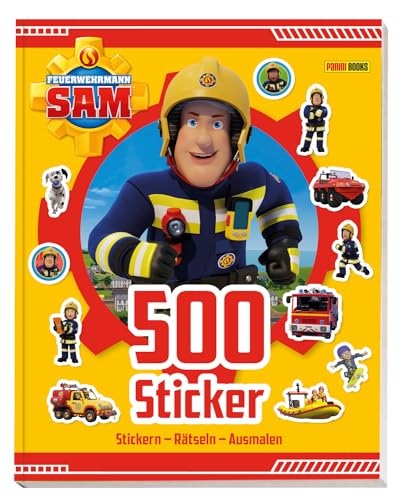 Feuerwehrmann Sam: 500 Sticker - Stickern - Rätseln - Ausmalen: Activitybuch mit Stickern Feuerwehrmann Sam: 500 Sticker - Stickern - Rätseln - Ausmalen: Activitybuch mit Stickern von Panini