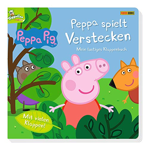Peppa Pig: Peppa spielt Verstecken - Mein lustiges Klappenbuch: Pappbilderbuch mit Klappen von Panini