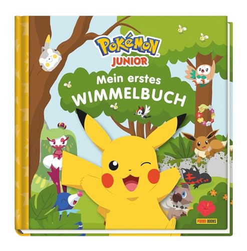Pokémon Junior: Mein erstes Wimmelbuch: Pappbilderbuch mit wattiertem Cover Pokémon Junior: Mein erstes Wimmelbuch: Pappbilderbuch mit wattiertem Cover von Panini Verlags GmbH