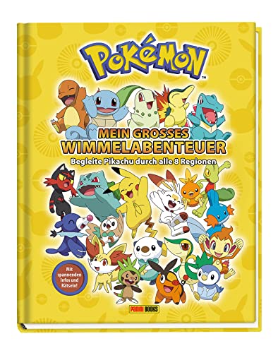 Pokémon: Mein großes Wimmelabenteuer: Begleite Pikachu durch alle 8 Regionen Pokémon: Mein großes Wimmelabenteuer: Begleite Pikachu durch alle 8 Regionen