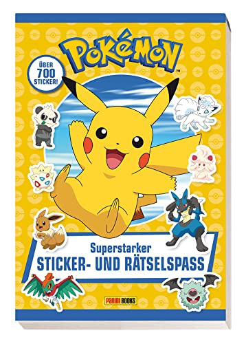 Pokémon: Superstarker Sticker- und Rätselspaß: Sticker- und Rätselblock