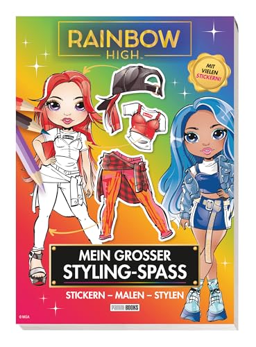 Rainbow High: Mein großer Styling-Spaß: Stickern, Malen, Stylen: Block mit Stickern Rainbow High: Mein großer Styling-Spaß: Stickern, Malen, Stylen: Block mit Stickern von Panini