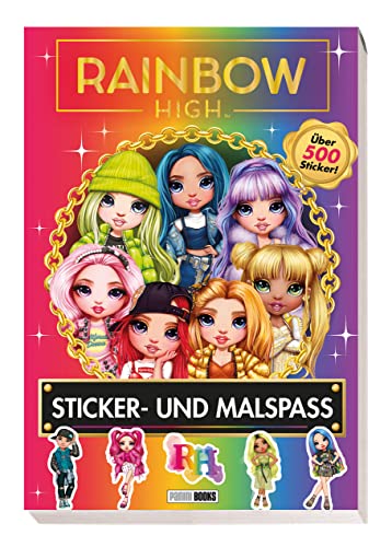 Rainbow High: Sticker- und Malspaß: Sticker- und Malblock Rainbow High: Sticker- und Malspaß: Sticker- und Malblock