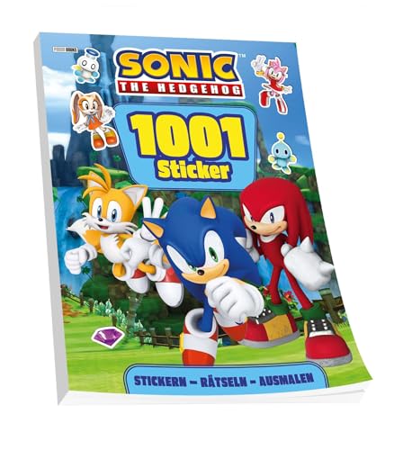 Sonic The Hedgehog: 1001 Sticker: Stickern – Rätseln – Ausmalen: Activityblock mit 1001 Stickern Sonic The Hedgehog: 1001 Sticker: Stickern – Rätseln – Ausmalen: Activityblock mit 1001 Stickern von Panini