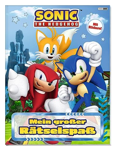Sonic The Hedgehog: Mein großer Rätselspaß: Mit Stickern! von Panini Verlags GmbH