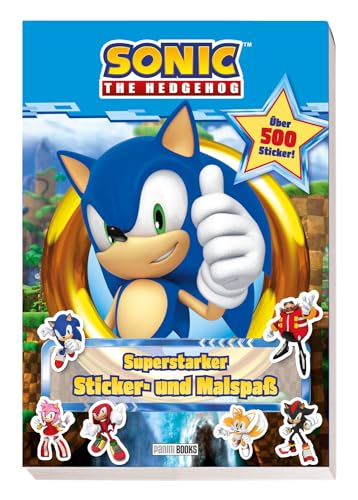 Sonic The Hedgehog: Superstarker Sticker - und Malspaß: Sticker- und Malblock von Panini