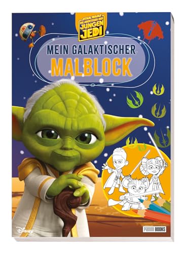 Star Wars: Die Abenteuer der jungen Jedi - Mein galaktischer Malblock: Malblock von Panini Verlags GmbH
