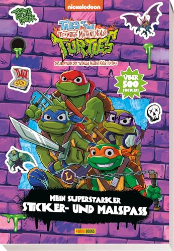 Tales of the Teenage Mutant Ninja Turtles: Mein superstarker Sticker- und Malspaß: Sticker- und Malblock Tales of the Teenage Mutant Ninja Turtles: Mein superstarker Sticker- und Malspaß: Sticker- und Malblock von Panini Verlags GmbH