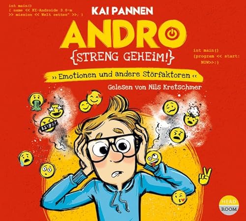 Andro, streng geheim! - Emotionen und andere Störfaktoren (Teil 2): Lustiges Kinderhörbuch für Mädchen und Jungen