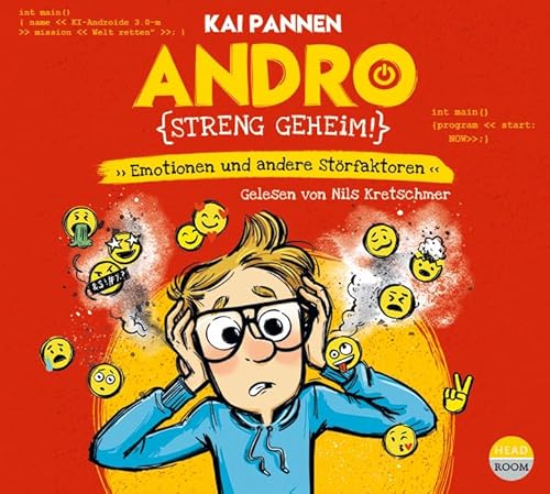 Andro, streng geheim! - Emotionen und andere Störfaktoren (Teil 2): Lustiges Kinderhörbuch für Mädchen und Jungen