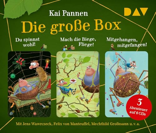 Die große Box. Du spinnst wohl! – Mach die Biege, Fliege! – Mitgehangen, mitgefangen!: Szenische Lesungen mit Musik mit Jens Wawrczeck, Felix von ... CDs) (Die Abenteuer von Bisy und Karl-Heinz) von Der Audio Verlag