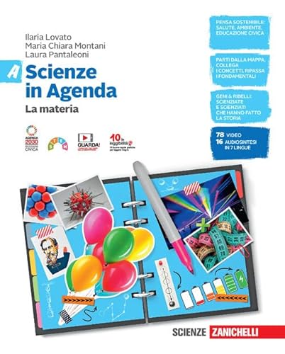 Scienze in Agenda. Per la Scuola media. Con e-book. Con espansione online. La materia-I viventi-Il corpo umano-La Terra (Vol. A-B-C-D)