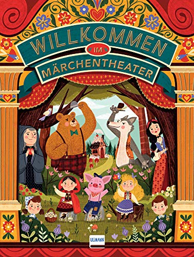 Willkommen im Märchentheater: Aufklappbuch