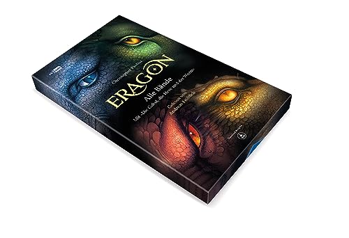 ERAGON. Alle vier Bände und ”Die Gabel, die Hexe und der Wurm”: Hörbuch-Box mit Download-Codes ohne CD von cbj audio
