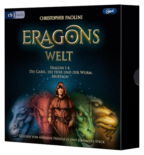 Eragons Welt - Das Vermächtnis der Drachenreiter - Der Auftrag des Ältesten - Die Weisheit des Feuers - Das Erbe der Macht - Die Gabel, die Hexe und der Wurm - Murtagh: Die große Hörbuch-Box - Eragons Welt - Das Vermächtnis der Drachenreiter - Der Auftrag des Ältesten - Die Weisheit des Feuers - Das Erbe der Macht - Die Gabel, die Hexe und der Wurm - Murtagh: Die große Hörbuch-Box -