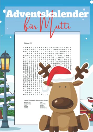 Adventskalender für Mutti: Wortsuchrätsel für eine rätselreiche Adventszeit Adventskalender für Mutti: Wortsuchrätsel für eine rätselreiche Adventszeit