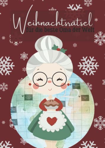 Weihnachtsrätsel für die beste Oma der Welt: Schwedenrätsel mit großer Schrift für Senioren Weihnachtsrätsel für die beste Oma der Welt: Schwedenrätsel mit großer Schrift für Senioren von Independently published