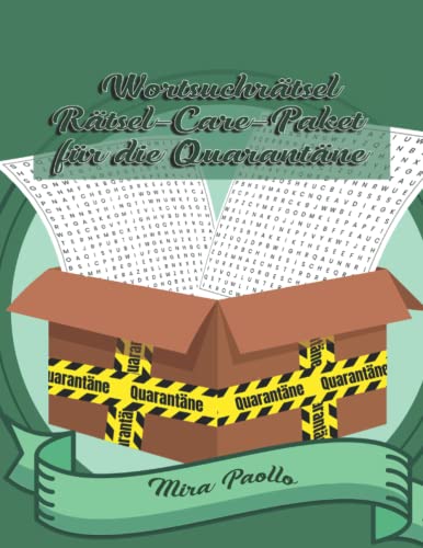 Wortsuchrätsel - Rätsel-Care-Paket für die Quarantäne: Zeitvertreib für Erwachsene | Ein Rätselbuch für schlaue Köpfe Wortsuchrätsel - Rätsel-Care-Paket für die Quarantäne: Zeitvertreib für Erwachsene | Ein Rätselbuch für schlaue Köpfe