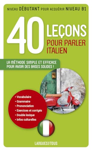 40 Leçons pour parler italien