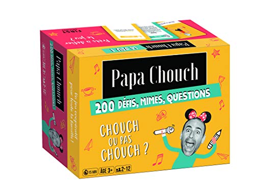 Papa chouch - le jeu: 200 défis, mimes, question