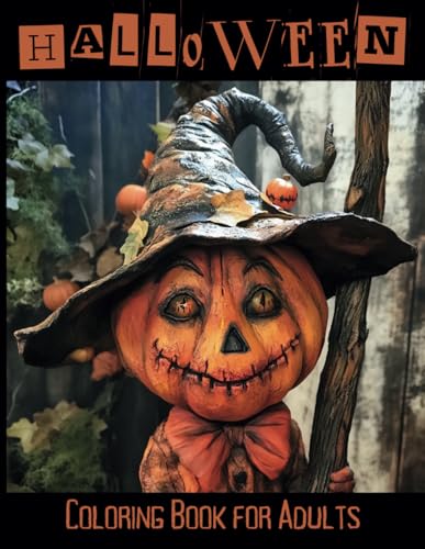 Halloween: Coloring Book for Adults: Spooky coloring fun for relaxing and getting creative - 40 different Halloween illustrations von Independently published