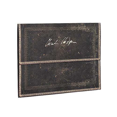Paperblanks - Celebrating Charlie Chaplin - Document Folder - Wrap Closure Paperblanks - Celebrating Charlie Chaplin - Document Folder - Wrap Closure