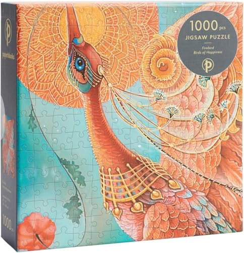 Paperblanks Firebird Birds of Happiness Puzzle 1000 PC: 1000 Pieces (Bird of Happiness)