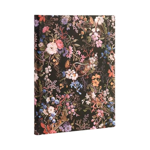 Floralia (William Kilburn) Ultra Address Book: Hardcover, 120 gsm, ribbon marker, memento pouch, thumb cut tabs