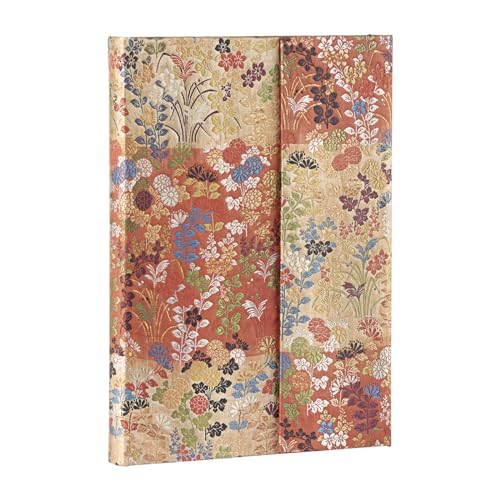 Kara-ori (Japanese Kimono) Midi Hardback Address Book (Wrap Closure) von Paperblanks