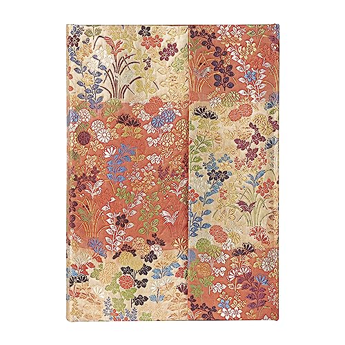 Kara-ori (Japanese Kimono) Midi Hardback Address Book (Wrap Closure) von Paperblanks