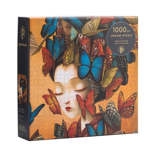 Paperblanks - Madame Butterfly - Esprit De Lacombe: 1000 Pieces von Paperblanks