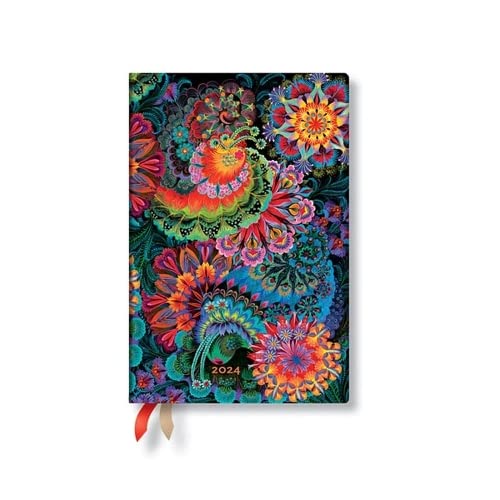 Moonlight (Olena’s Garden) Mini 12-month Dayplanner 2024