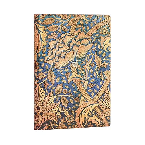 Morris Windrush (William Morris) Midi 12-month Dayplanner 2024