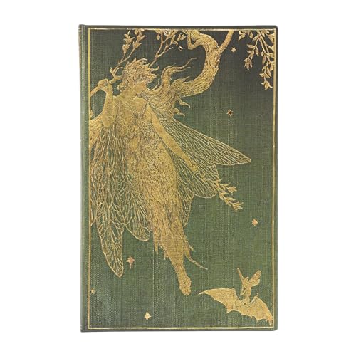 Olive Fairy (Lang’s Fairy Books) Maxi Dot-Grid Hardback Journal (Elastic Band Closure) von Paperblanks